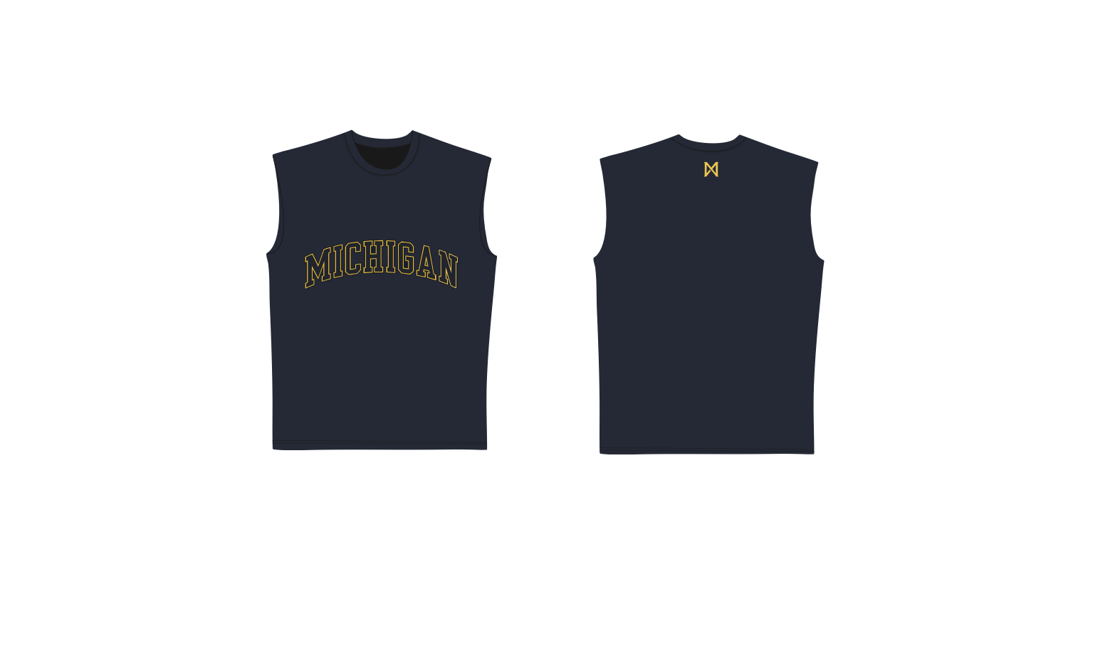 Classic MITTN x Michigan Sleveless Tee