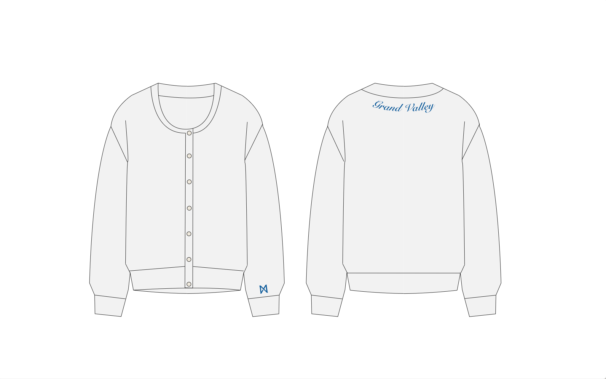 Classic MITTN x GVSU Cardigan