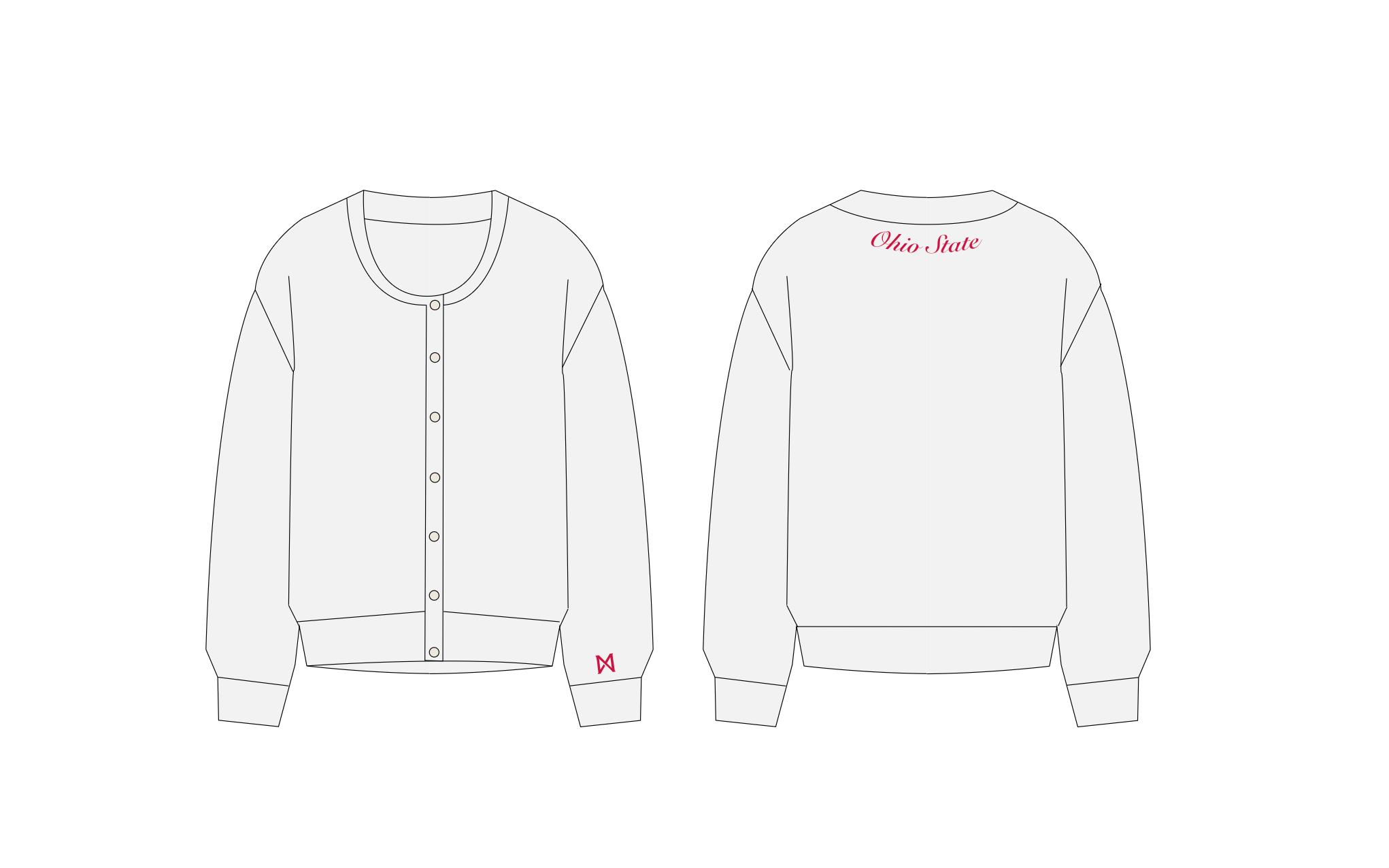 Classic MITTN x OSU Cardigan