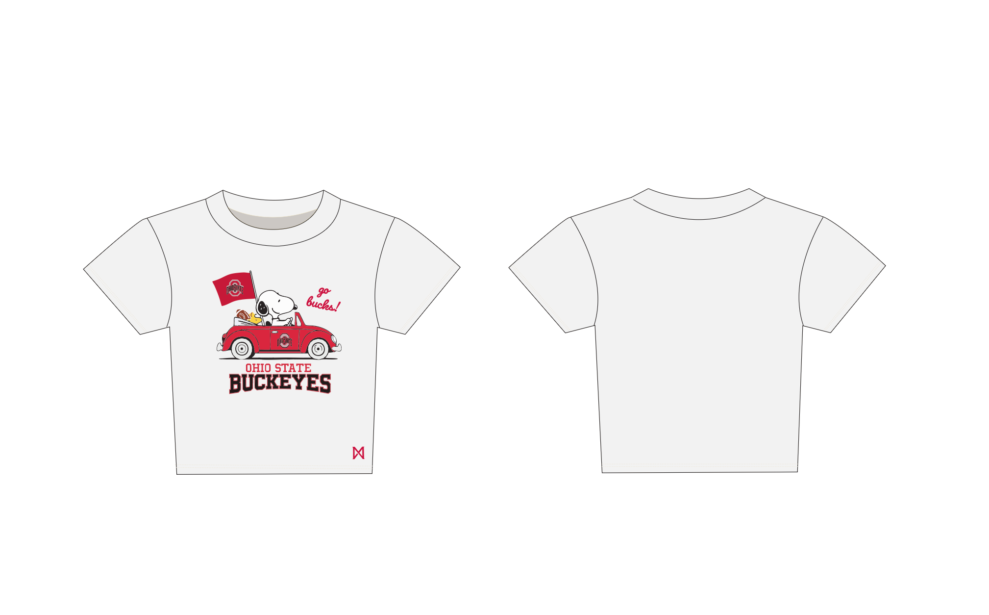 Classic MITTN x OSU Baby Tee
